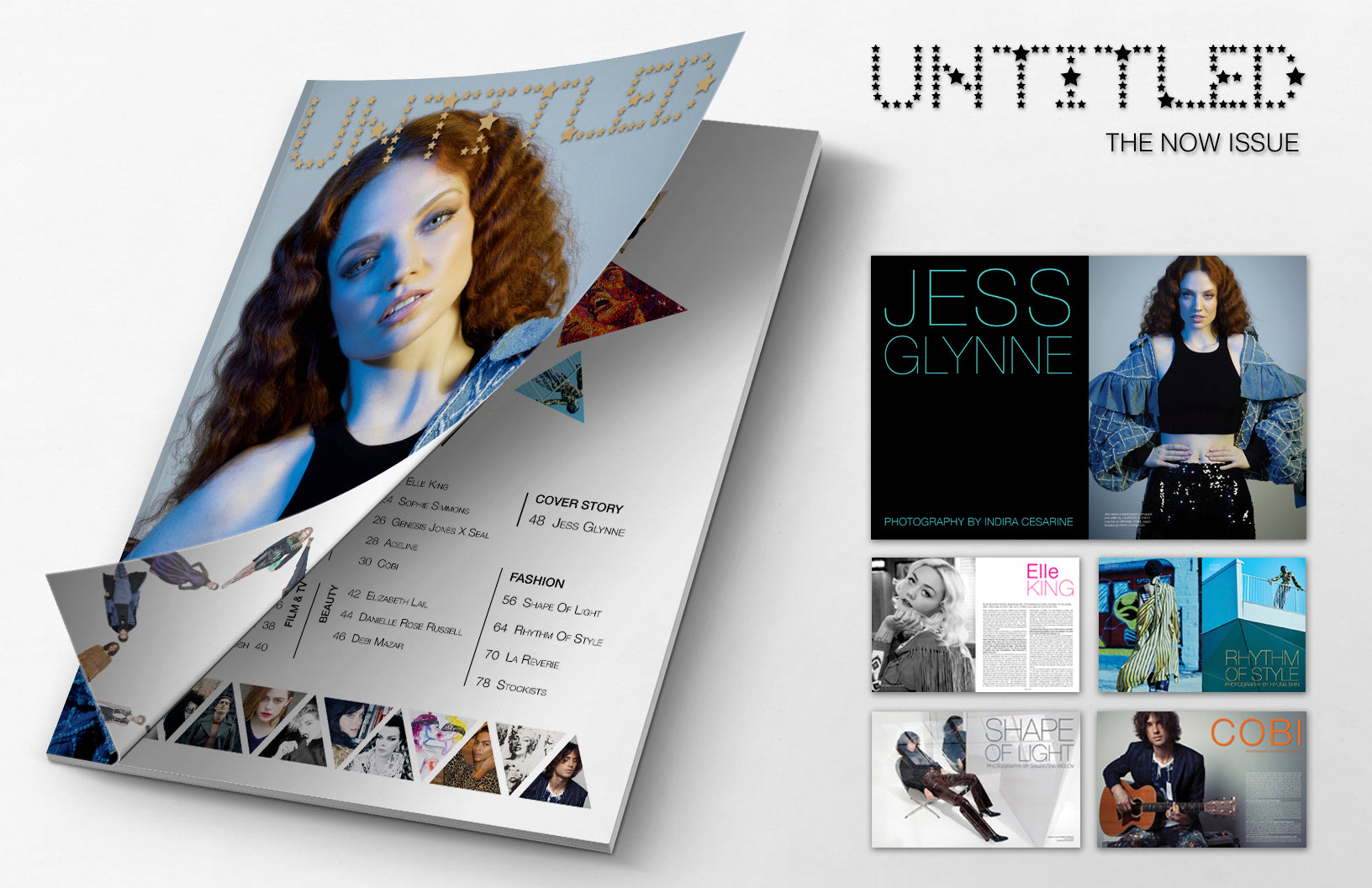 THE UNTITLED MAGAZINE NOW ISSUE - JESS GLYNNE COVER - DIGITAL EDITION