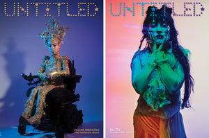 THE UNTITLED MAGAZINE "INNOVATE" ISSUE - JILLIAN MERCADO COVER (FRONT) DORIAN ELECTRA / AURA (BACK)