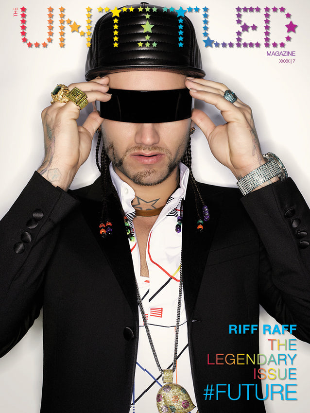 THE UNTITLED MAGAZINE - LEGENDARY ISSUE 7 PRINT EDITION - OH LAND + RIFF RAFF COVERS
